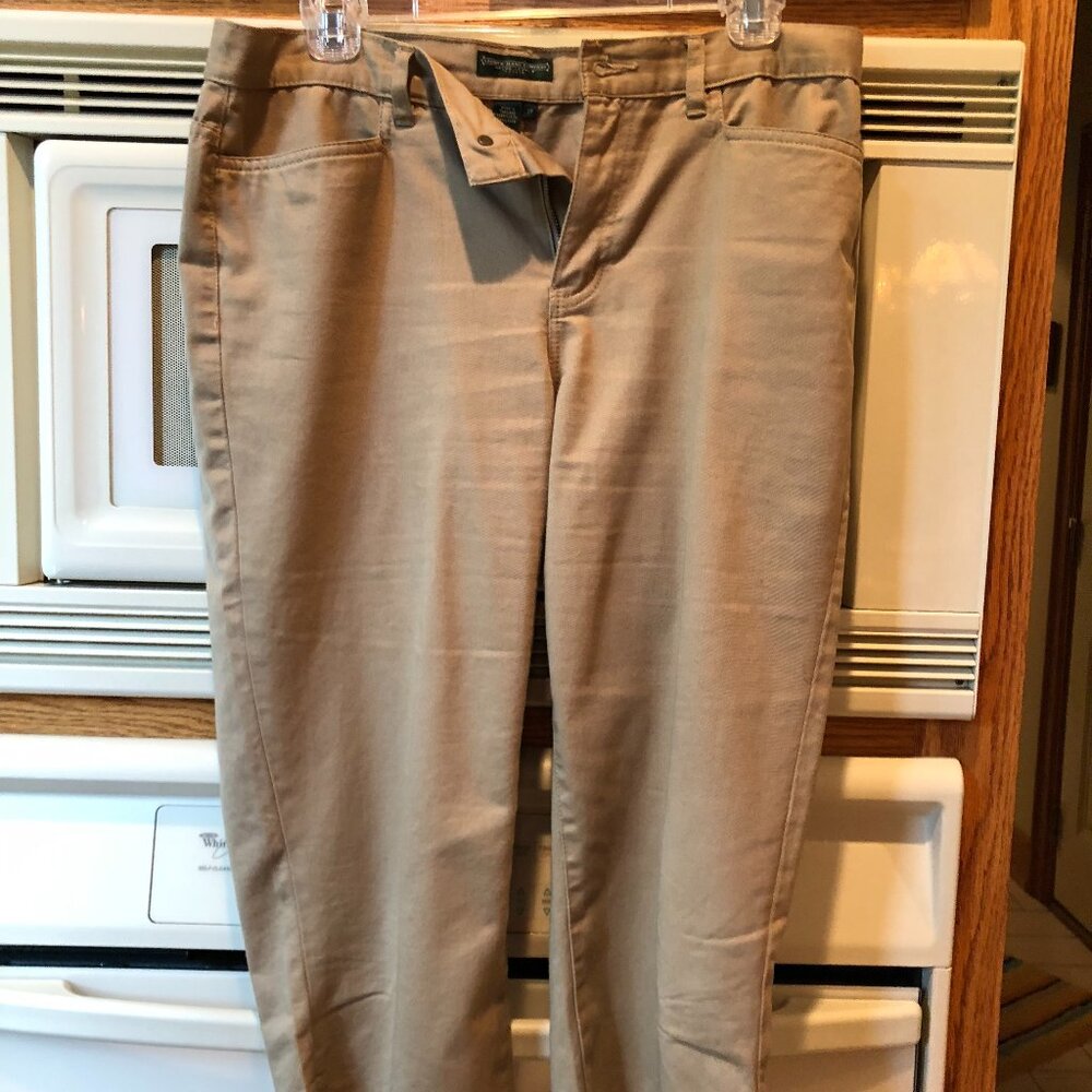 Lauren Jeans Company Crop/Capri Pants Tan Ralph Lauren 8P